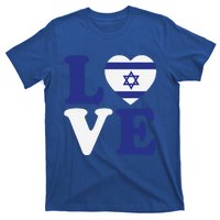 Israel Love Flag I Stand With Israel Heritage Israeli Flag T-Shirt