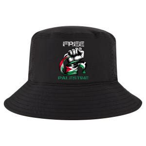 I Love Free Palestine Flag Save Gaza Strip Palestinian Cool Comfort Performance Bucket Hat