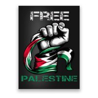 I Love Free Palestine Flag Save Gaza Strip Palestinian Poster