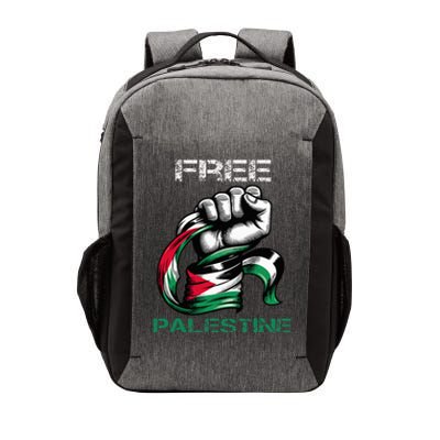 I Love Free Palestine Flag Save Gaza Strip Palestinian Vector Backpack