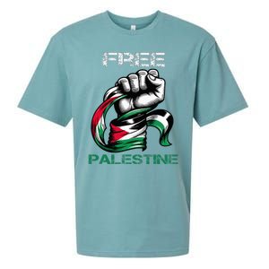 I Love Free Palestine Flag Save Gaza Strip Palestinian Sueded Cloud Jersey T-Shirt