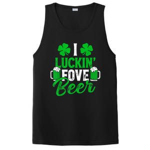 I Luckin Fove Beer St Patricks Day Likes To Drink PosiCharge Competitor Tank