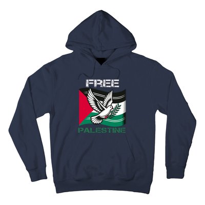 I Love Free Palestine Flag Save Gaza Strip Palestinian Hoodie