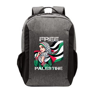 I Love Free Palestine Flag Save Gaza Strip Palestinian Vector Backpack