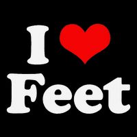 I Love Feet I Heart Feet Long Sleeve Shirt
