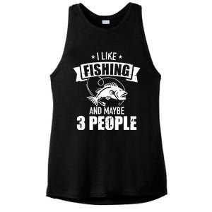 I like fishing and maybe three people Ladies PosiCharge Tri-Blend Wicking Tank