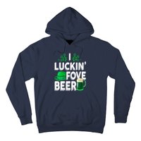 I Luckin Fove Beer St Patricks Day Likes To Drink Hoodie