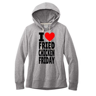 I Love Fried Chicken Friday funny farmer Women's Fleece Hoodie