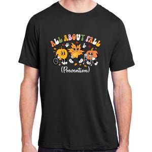 I Love Fall Prevention Adult ChromaSoft Performance T-Shirt