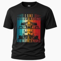 I Like Formula Racing And Maybe 3 People Retro Performance Shirt
