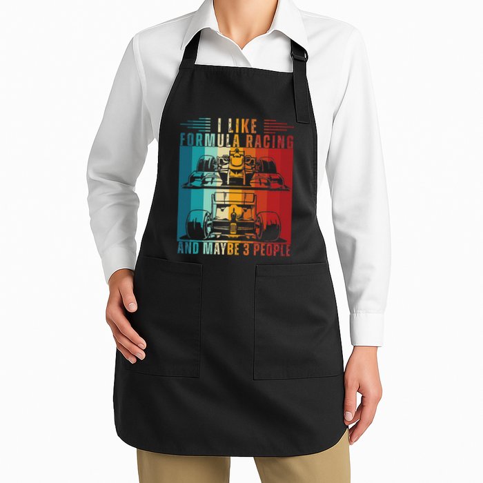 I Like Formula Racing And Maybe 3 People Retro Apron