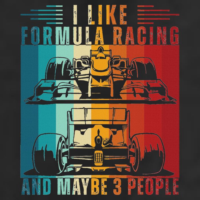 I Like Formula Racing And Maybe 3 People Retro Golf Towel