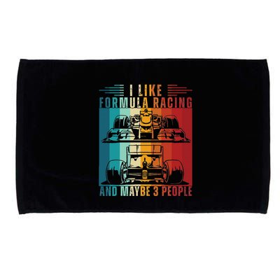 I Like Formula Racing And Maybe 3 People Retro Microfiber Hand Towel