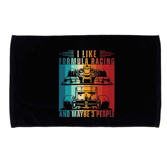 I Like Formula Racing And Maybe 3 People Retro Microfiber Hand Towel