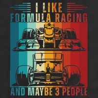 I Like Formula Racing And Maybe 3 People Retro Microfiber Hand Towel