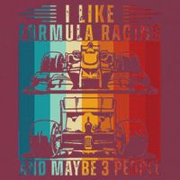 I Like Formula Racing And Maybe 3 People Retro 16oz Travel Tumbler