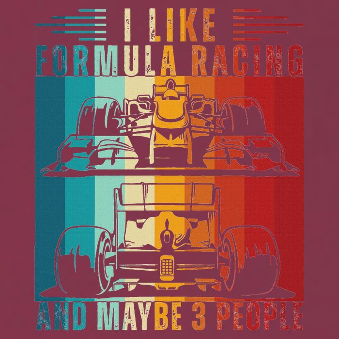 I Like Formula Racing And Maybe 3 People Retro 16oz Travel Tumbler