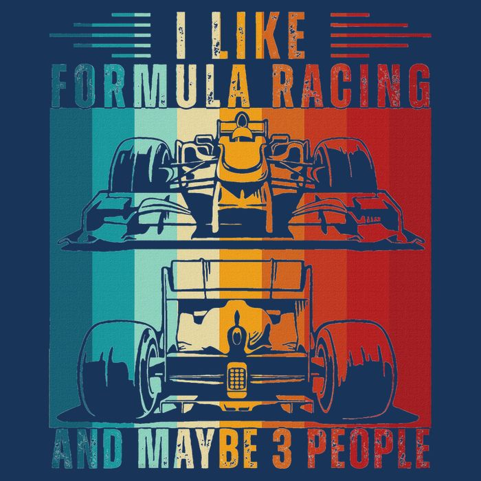 I Like Formula Racing And Maybe 3 People Retro Infant Baby Jersey Bodysuit