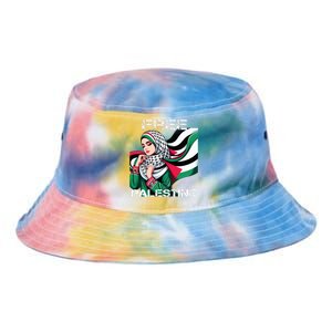 I Love Free Palestine Flag Save Gaza Strip Palestinian Tie Dye Newport Bucket Hat