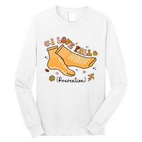 I Love Fall Prevention Funny Fall Nurse Long Sleeve Shirt