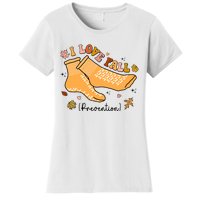 I Love Fall Prevention Funny Fall Nurse Women's T-Shirt