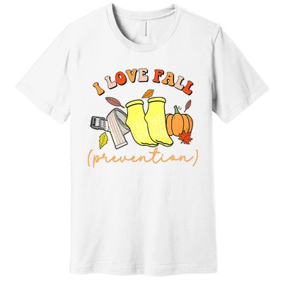 I Love Fall (Prevention) Premium T-Shirt