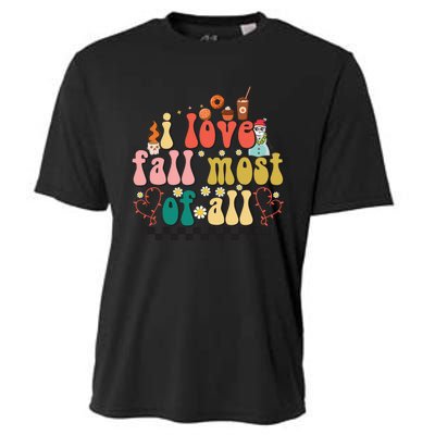 I Love Fall Most Of All Cooling Performance Crew T-Shirt