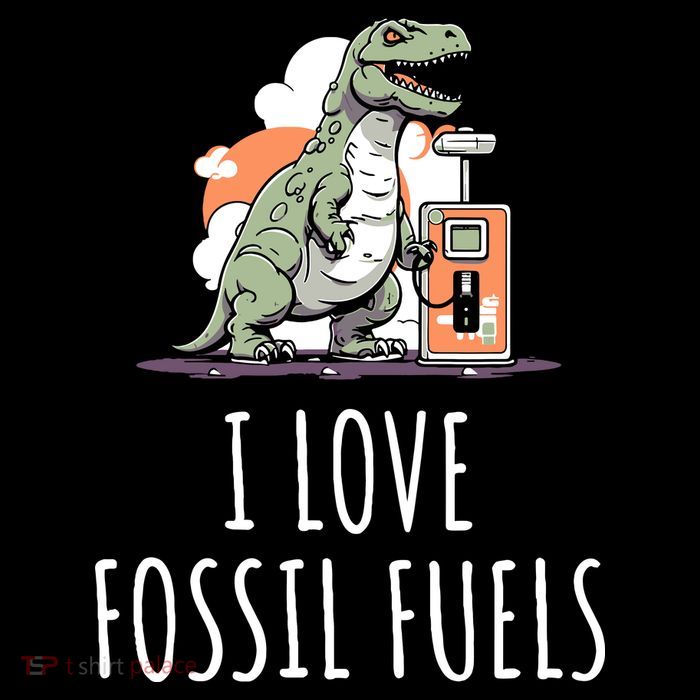 I Love Fossil Fuels Flexfit Unipanel Trucker Cap
