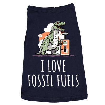 I Love Fossil Fuels Doggie Tank