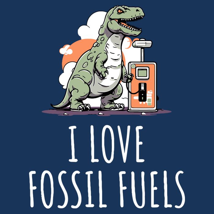 I Love Fossil Fuels Cooling Performance Crew T-Shirt