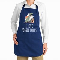 I Love Fossil Fuels Apron