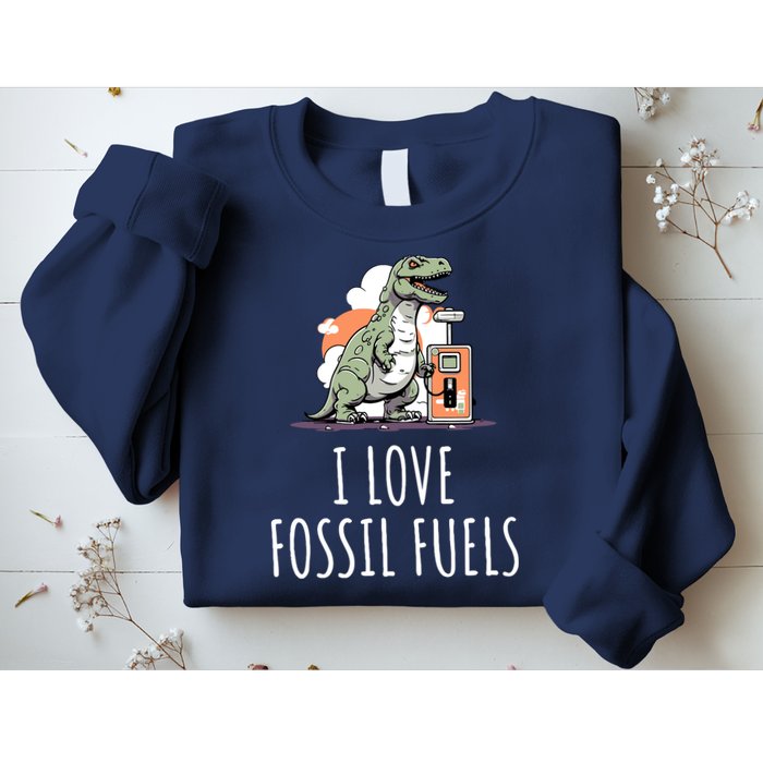 I Love Fossil Fuels Sweatshirt