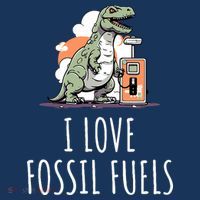 I Love Fossil Fuels Bucket Hat