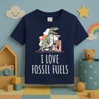 I Love Fossil Fuels Toddler T-Shirt