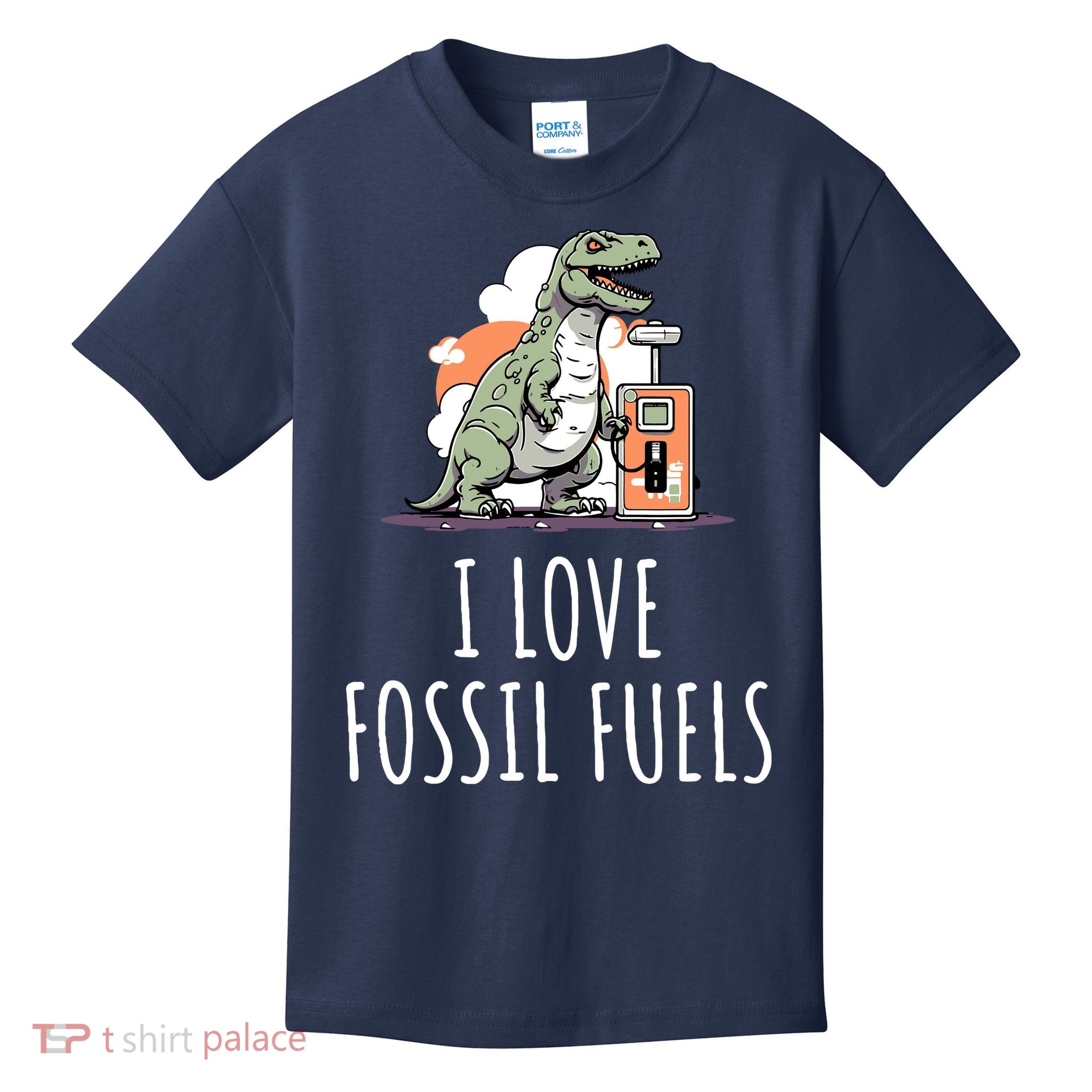 I Love Fossil Fuels Kids T-Shirt