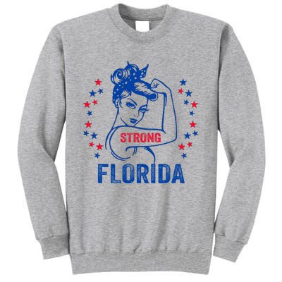 I Love Florida Strong Florida Tall Sweatshirt