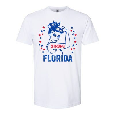 I Love Florida Strong Florida Softstyle CVC T-Shirt