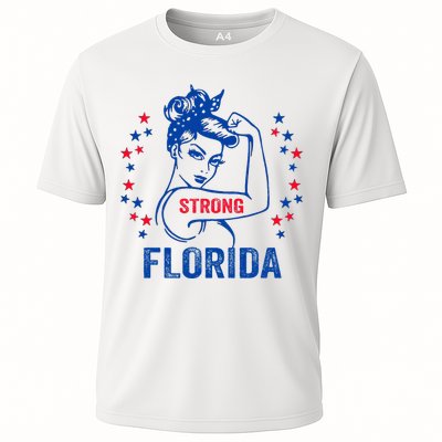 I Love Florida Strong Florida Cooling Performance Crew T-Shirt