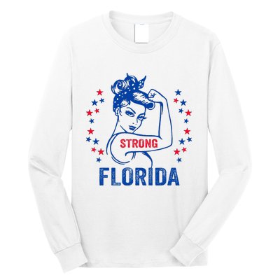 I Love Florida Strong Florida Long Sleeve Shirt