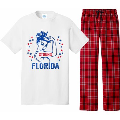 I Love Florida Strong Florida Pajama Set