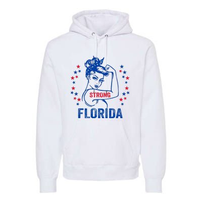 I Love Florida Strong Florida Premium Hoodie