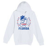 I Love Florida Strong Florida Premium Pullover Hoodie