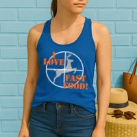 I Love Fast Food Deer Hunters Hunting Tee Great Gift Womens Tank Top