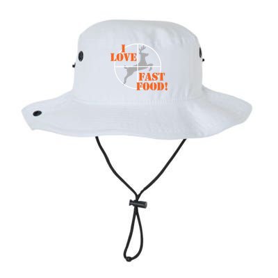 I Love Fast Food Deer Hunters Hunting Tee Great Gift Legacy Cool Fit Booney Bucket Hat