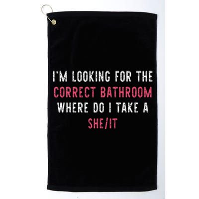 IM Looking For The Correct Bathroom Where Do I Take She It Platinum Collection Golf Towel