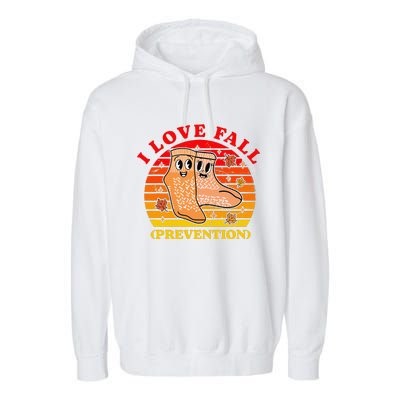 I Love Fall (Prevention) Garment-Dyed Fleece Hoodie