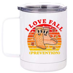 I Love Fall (Prevention) 12 oz Stainless Steel Tumbler Cup