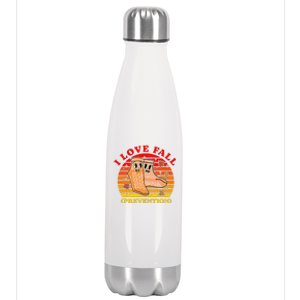 I Love Fall (Prevention) Stainless Steel Insulated Water Bottle