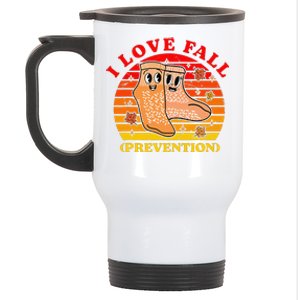 I Love Fall (Prevention) Stainless Steel Travel Mug