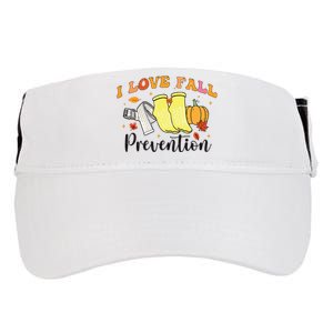 I Love Fall Prevention Adult Drive Performance Visor